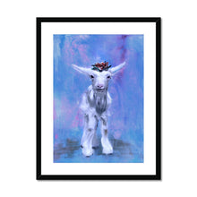 Load image into Gallery viewer, How did you learn to hold food in your hands | Framed & Mounted Print