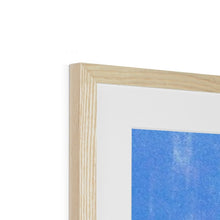 Load image into Gallery viewer, How did you learn to hold food in your hands | Framed & Mounted Print