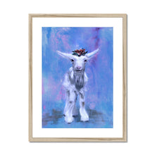 Load image into Gallery viewer, How did you learn to hold food in your hands | Framed & Mounted Print